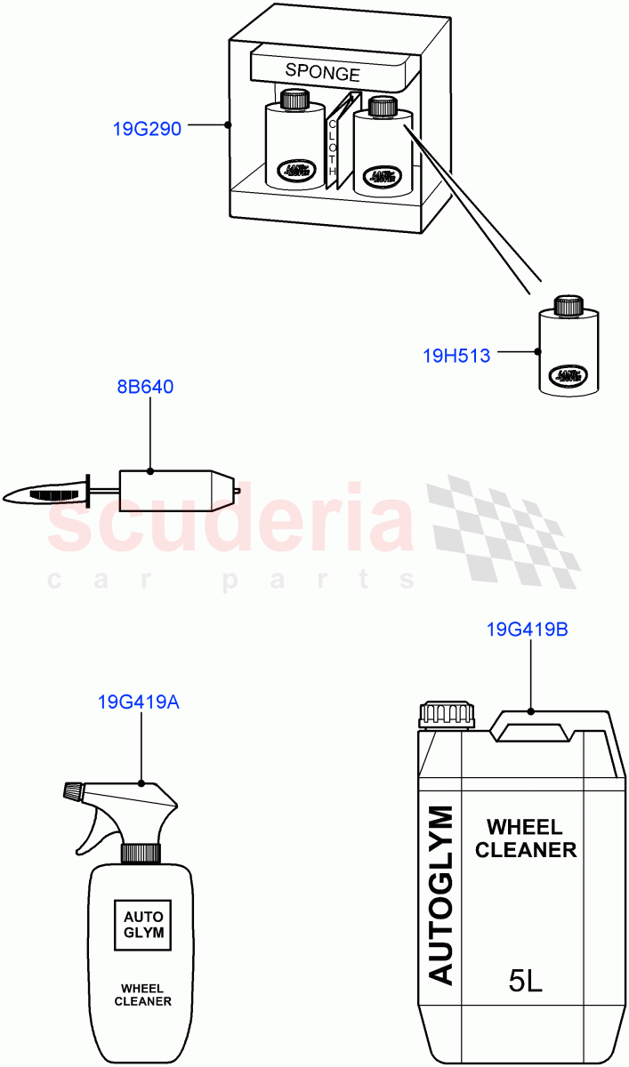 Appearance And Maintenance Aids (Accessory) ((V) FROMAA000001) of Land Rover Land Rover Discovery 4 (2010-2016) [4.0 Petrol V6]