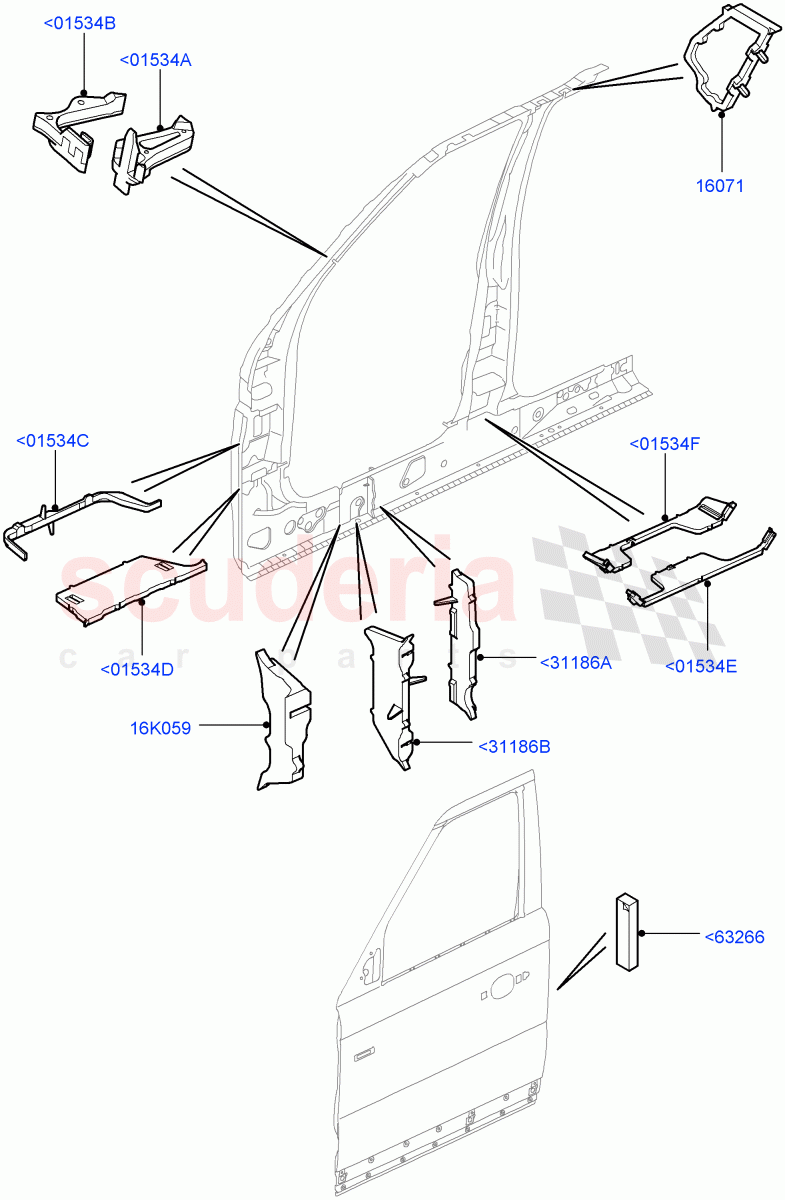 Insulators - Front(Side)((V)FROMAA000001) of Land Rover Land Rover Range Rover Sport (2010-2013) [5.0 OHC SGDI SC V8 Petrol]