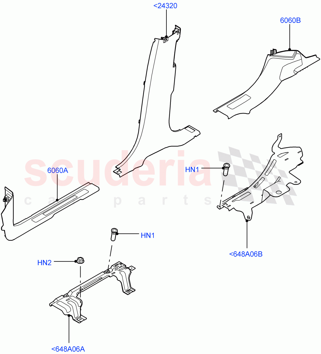 Side Trim(Sill)(Itatiaia (Brazil))((V)FROMGT000001) of Land Rover Land Rover Discovery Sport (2015+) [2.0 Turbo Diesel]