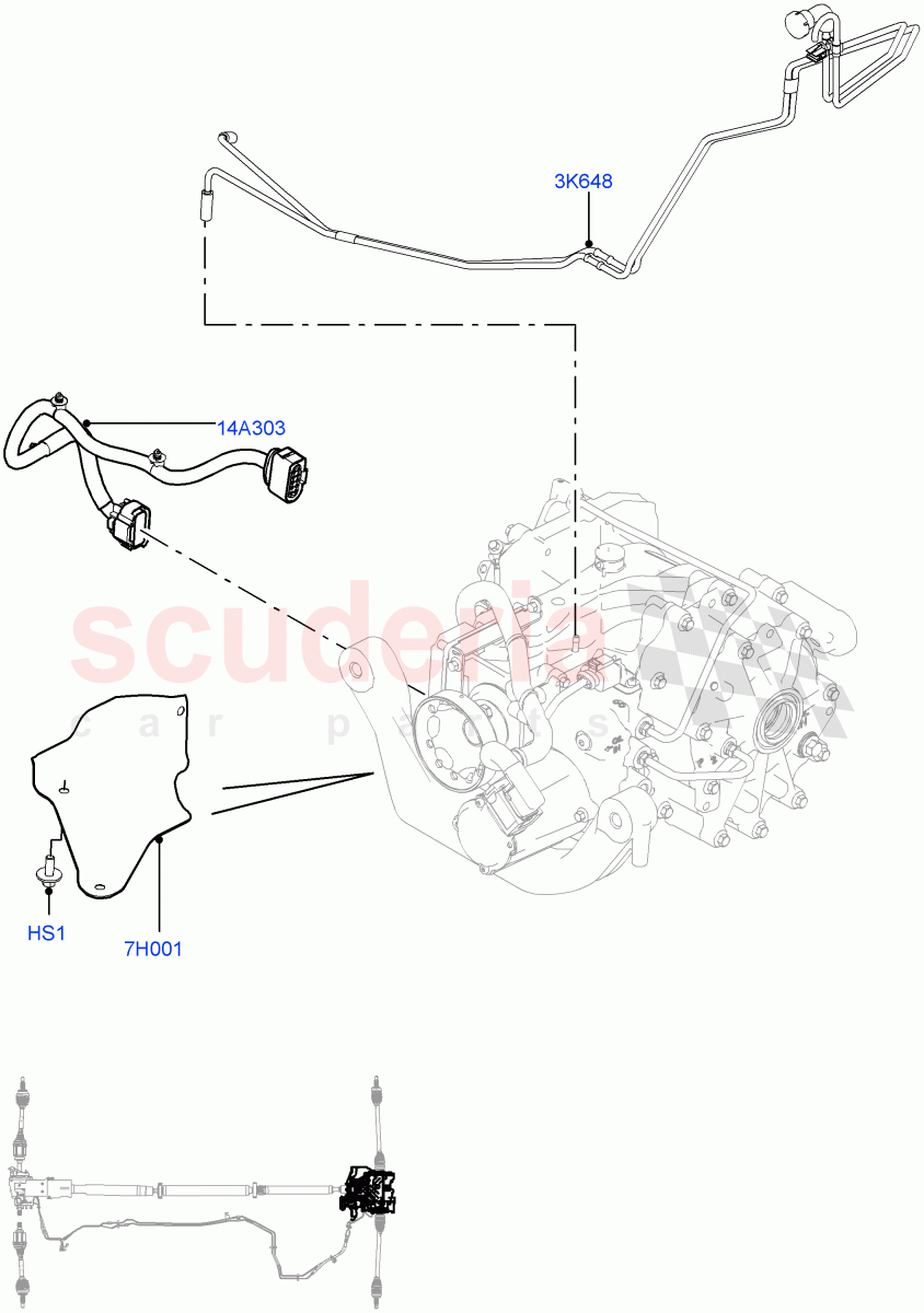 Rear Axle (External Components) (Changsu (China), Dynamic Driveline) ((V) FROMEG000001) of Land Rover Land Rover Range Rover Evoque (2012-2018) [2.2 Single Turbo Diesel]