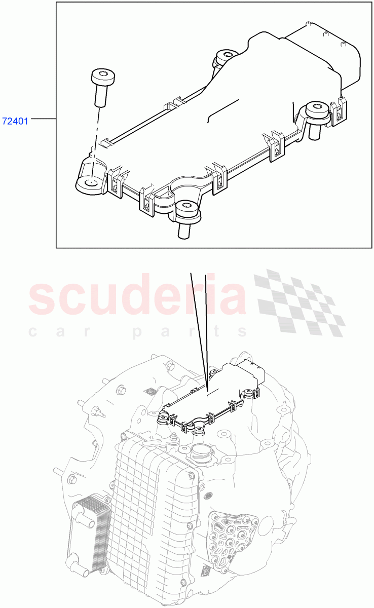 Transmission Modules And Sensors(9 Speed Auto AWD,Itatiaia (Brazil))((V)FROMGT000001) of Land Rover Land Rover Range Rover Evoque (2012-2018) [2.0 Turbo Petrol AJ200P]