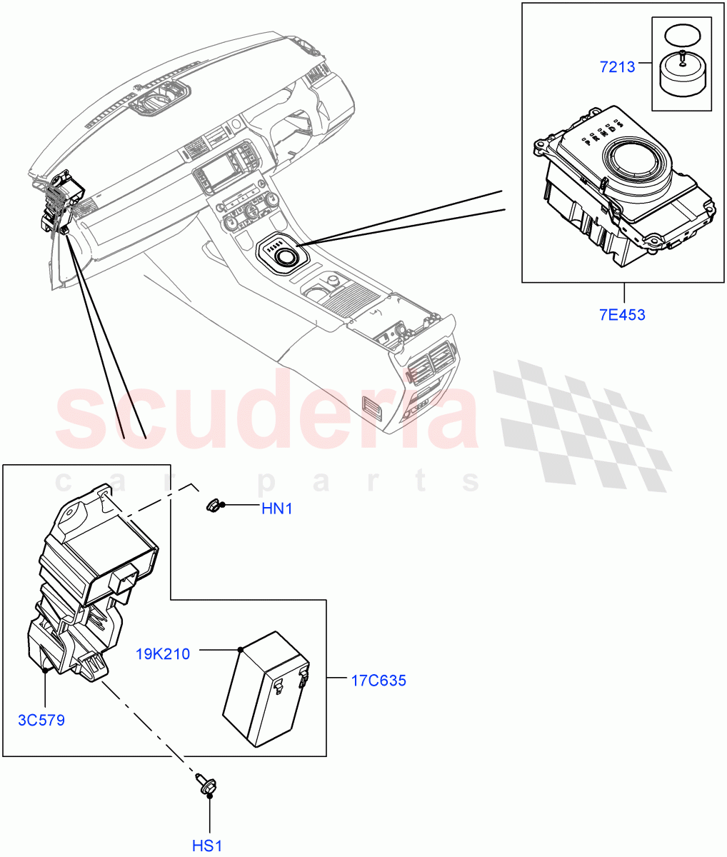 Gear Change-Automatic Transmission (6 Speed Auto AWF21 AWD) of Land Rover Land Rover Range Rover Evoque (2012-2018) [2.0 Turbo Diesel]