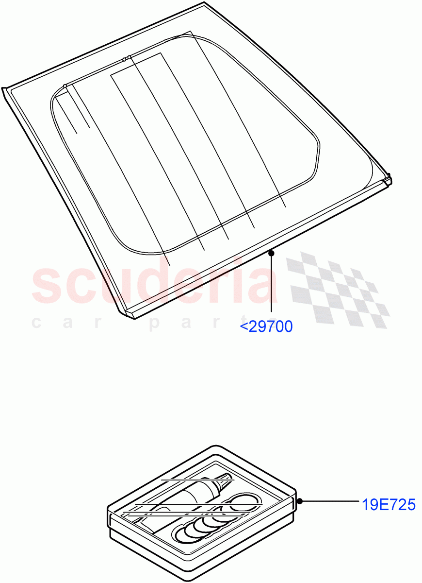 Quarter Windows((V)FROMAA000001) of Land Rover Land Rover Range Rover Sport (2010-2013) [5.0 OHC SGDI NA V8 Petrol]