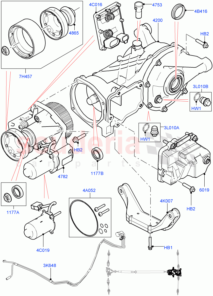 Rear Axle (Itatiaia (Brazil), Efficient Driveline) ((V) FROMGT000001) of Land Rover Land Rover Range Rover Evoque (2012-2018) [2.0 Turbo Petrol GTDI]