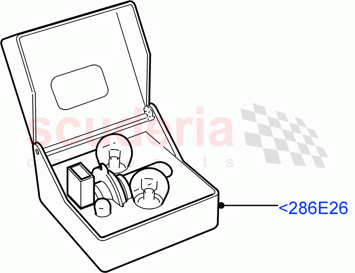 Bulb Kit(Accessory)(Halewood (UK)) of Land Rover Land Rover Range Rover Evoque (2012-2018) [2.2 Single Turbo Diesel]