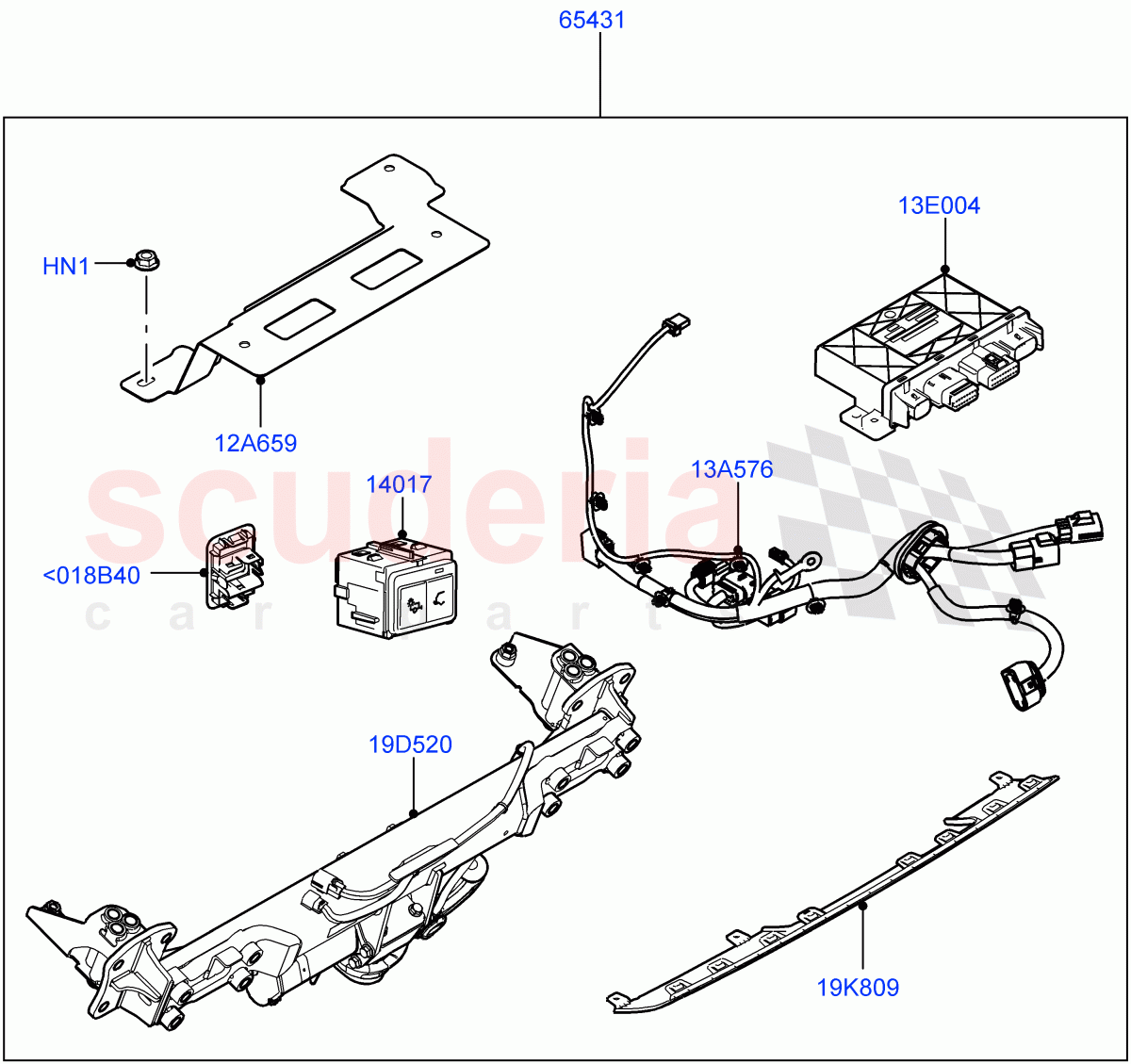 Accessory Pack(Electrically Deployable Tow Bar)((-)"CDN/USA") of Land Rover Land Rover Defender (2020+) [5.0 OHC SGDI SC V8 Petrol]