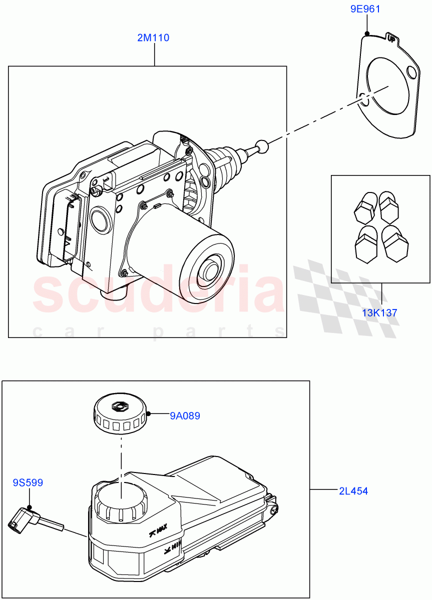 Brake And ABS Pump of Land Rover Land Rover Range Rover (2022+) [4.4 V8 Turbo Petrol NC10]