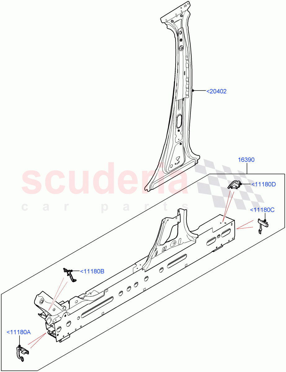 Side Panels - Inner(Inner - Front) of Land Rover Land Rover Range Rover (2022+) [4.4 V8 Turbo Petrol NC10]