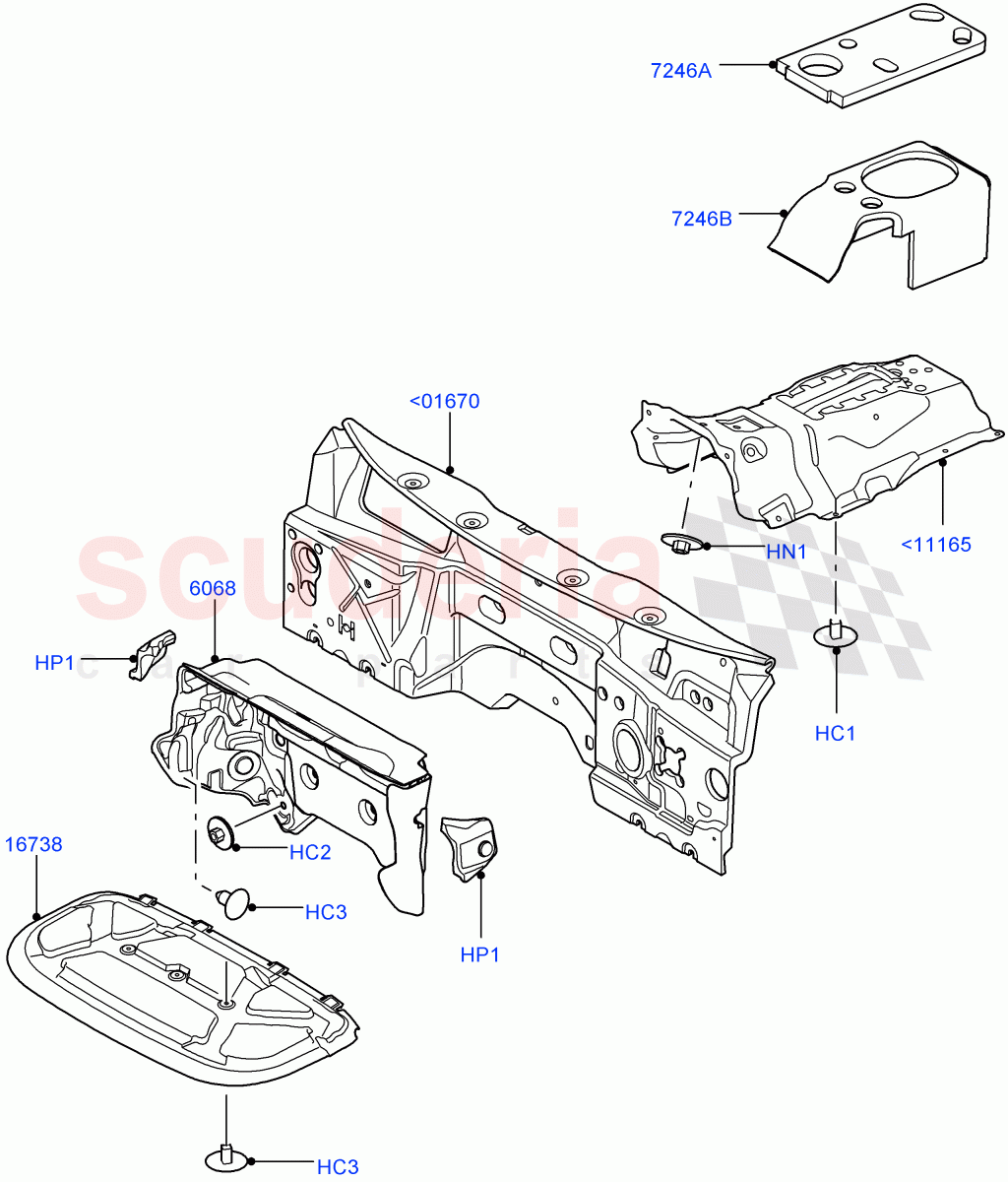 Insulators - Front((V)FROMAA000001) of Land Rover Land Rover Discovery 4 (2010-2016) [2.7 Diesel V6]