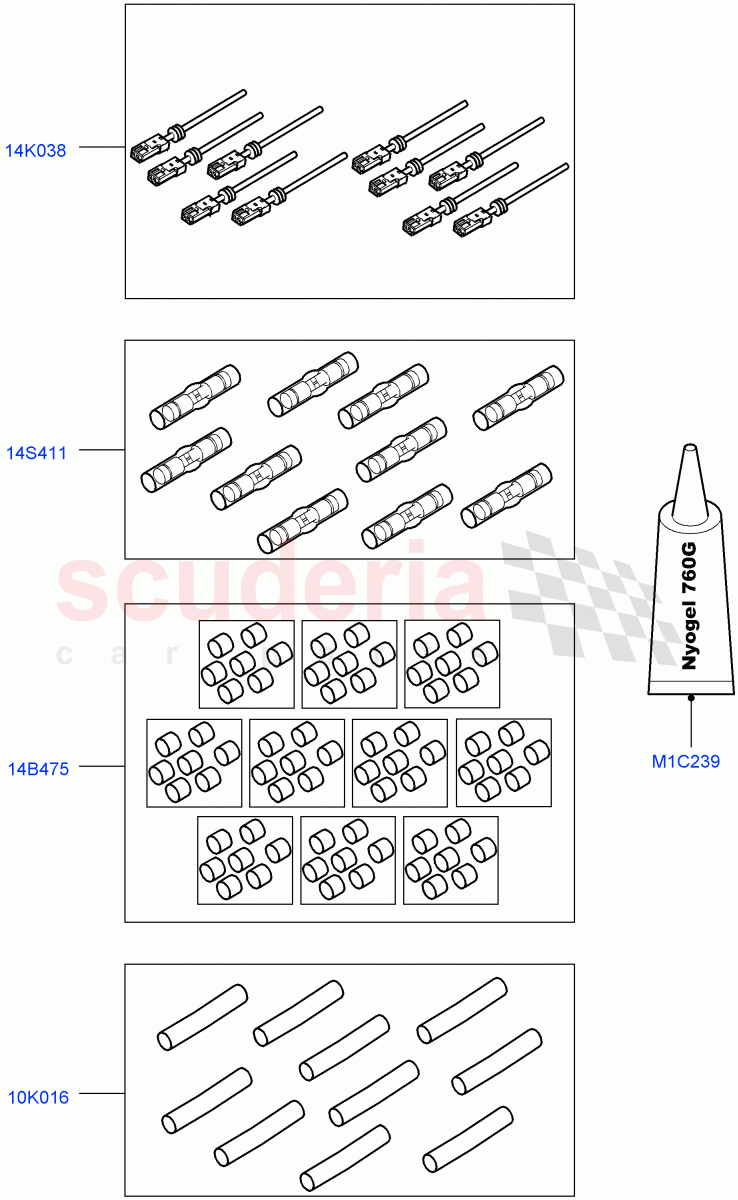 Pigtail Wiring Kits(Halewood (UK)) of Land Rover Land Rover Discovery Sport (2015+) [2.0 Turbo Diesel AJ21D4]