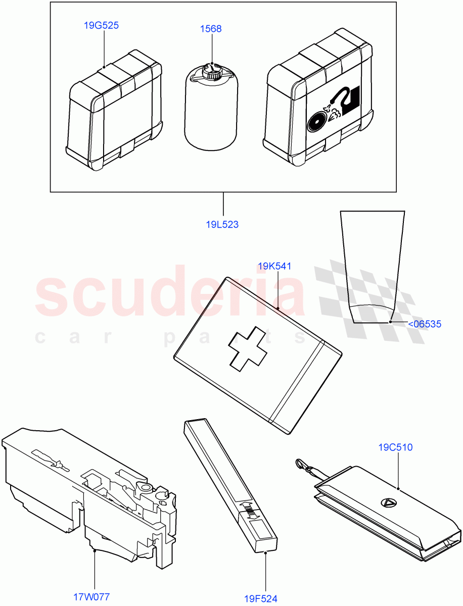 Emergency And Safety Equipment(Factory Fitted) of Land Rover Land Rover Defender (2020+) [2.0 Turbo Diesel]