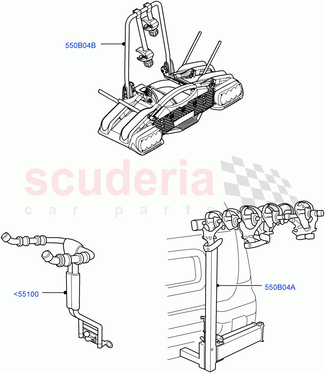 Accessories - Sports And Leisure(Accessory)((V)TO9A999999) of Land Rover Land Rover Range Rover Sport (2005-2009) [2.7 Diesel V6]