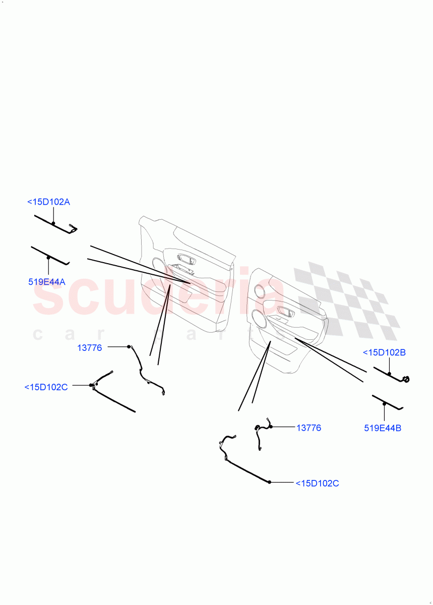 Interior Lamps(Changsu (China))((V)FROMGG134738) of Land Rover Land Rover Range Rover Evoque (2012-2018) [2.0 Turbo Petrol AJ200P]