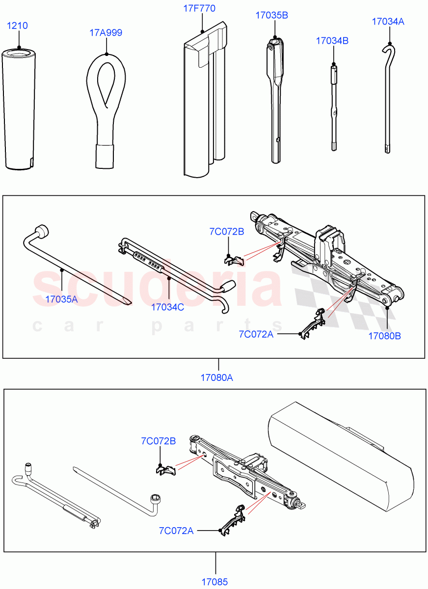 Tools of Land Rover Land Rover Defender (2020+) [3.0 I6 Turbo Petrol AJ20P6]