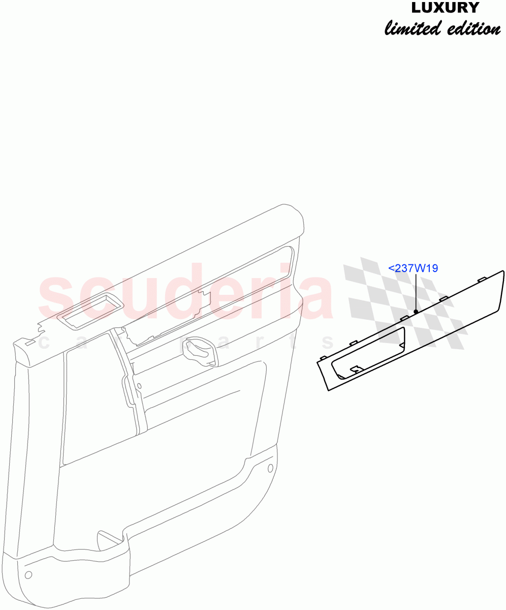 Front Door Trim Installation((V)FROMCA000001) of Land Rover Land Rover Discovery 4 (2010-2016) [4.0 Petrol V6]