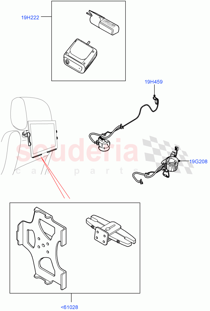 Enhanced Entertainment Systems(Solihull Plant Build, Nitra Plant Build) of Land Rover Land Rover Discovery 5 (2017+) [3.0 Diesel 24V DOHC TC]