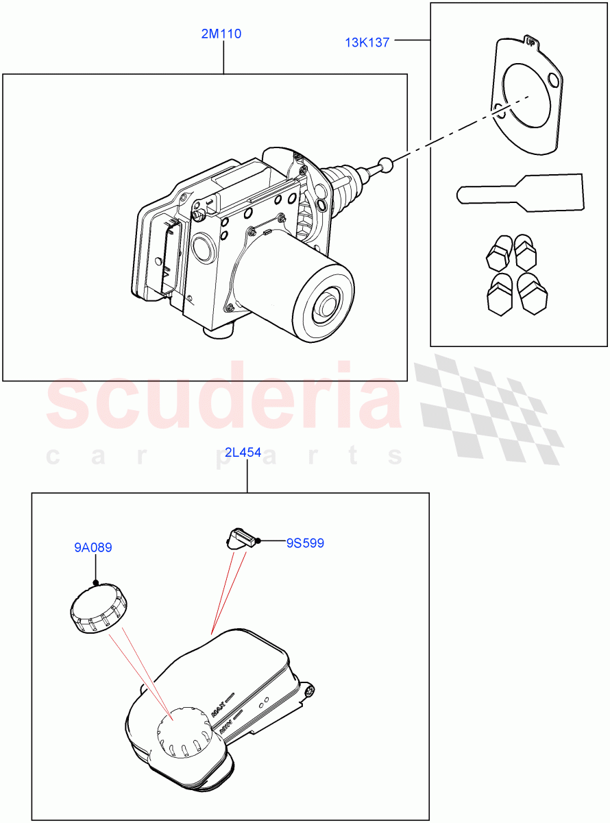 Brake And ABS Pump((V)FROMMA000001) of Land Rover Land Rover Range Rover Velar (2017+) [3.0 I6 Turbo Petrol AJ20P6]