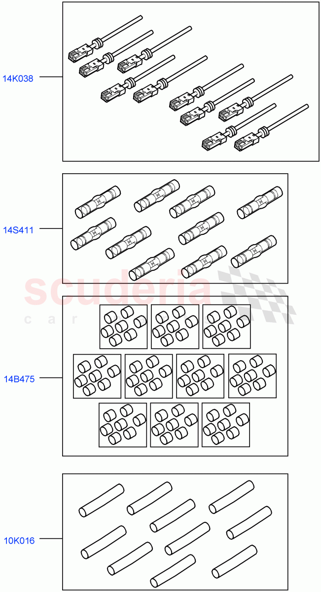 Pigtail Wiring Kits of Land Rover Land Rover Range Rover Velar (2017+) [2.0 Turbo Diesel]