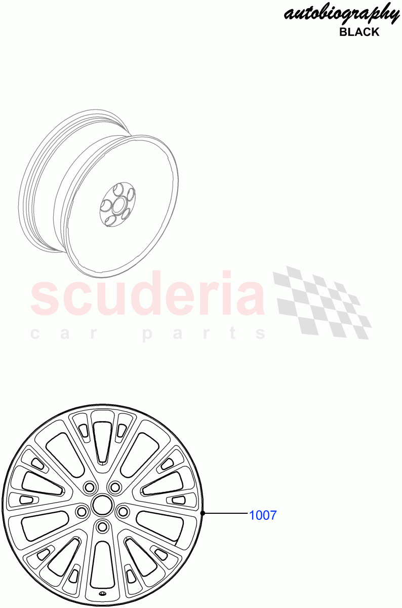 Wheels(Autobiography Black LE)((V)FROMAA313069) of Land Rover Land Rover Range Rover (2010-2012) [4.4 DOHC Diesel V8 DITC]