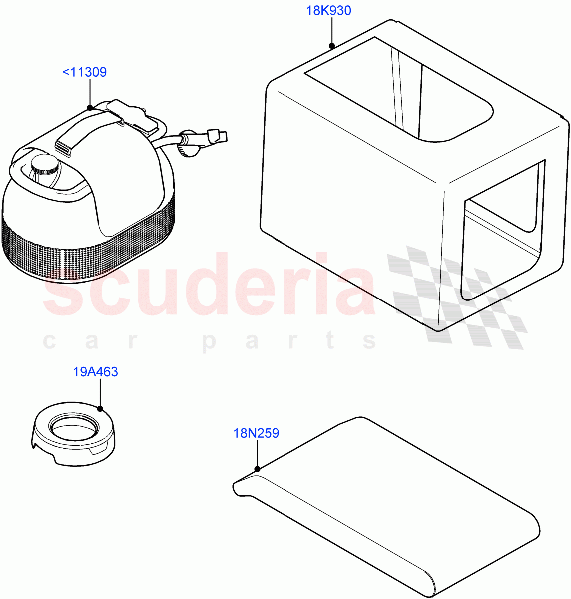 Pet Accesorries of Land Rover Land Rover Defender (2020+) [2.0 Turbo Diesel]