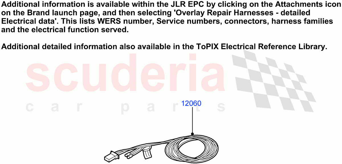 Electrical Repair Items(Instrument Panel - Overlay Repair Harnesses) of Land Rover Land Rover Range Rover (2012-2021) [5.0 OHC SGDI NA V8 Petrol]