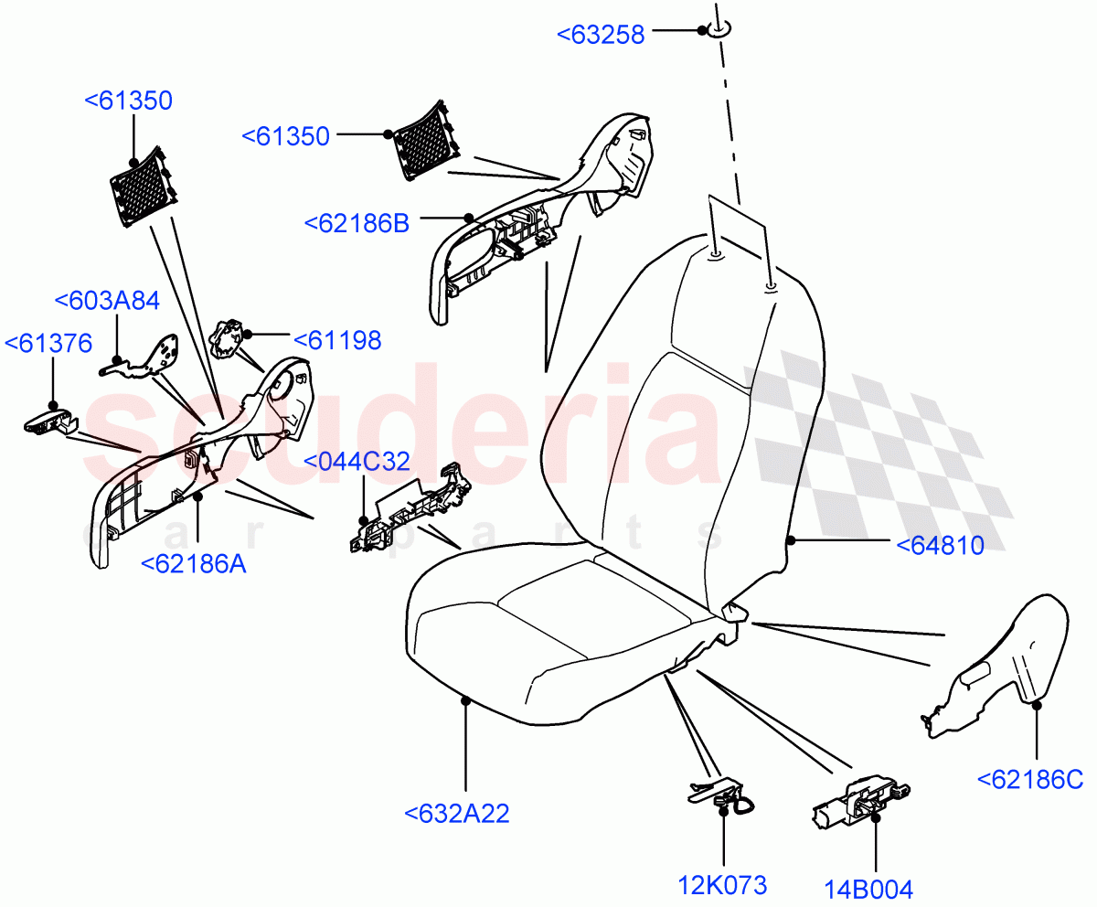 Front Seat Pads/Valances & Heating(Itatiaia (Brazil))((V)FROMGT000001) of Land Rover Land Rover Discovery Sport (2015+) [2.0 Turbo Diesel]