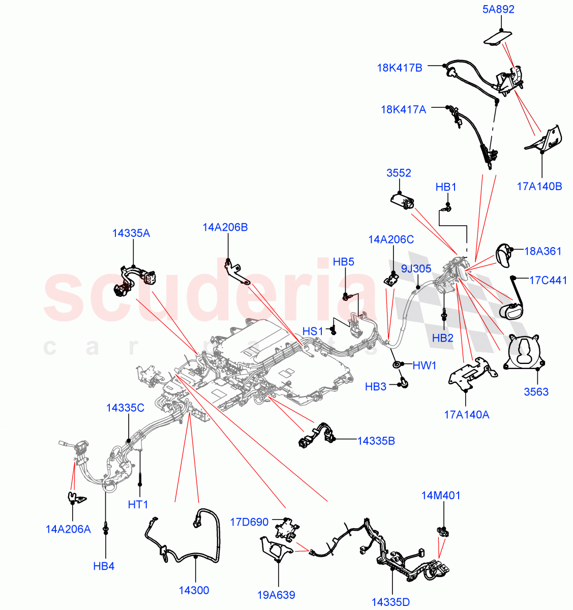 Hybrid Electrical Modules(PHEV Charging Cables And Fixings)(Changsu (China),Electric Engine Battery-PHEV)((V)FROMKG446857) of Land Rover Land Rover Discovery Sport (2015+) [2.0 Turbo Diesel AJ21D4]