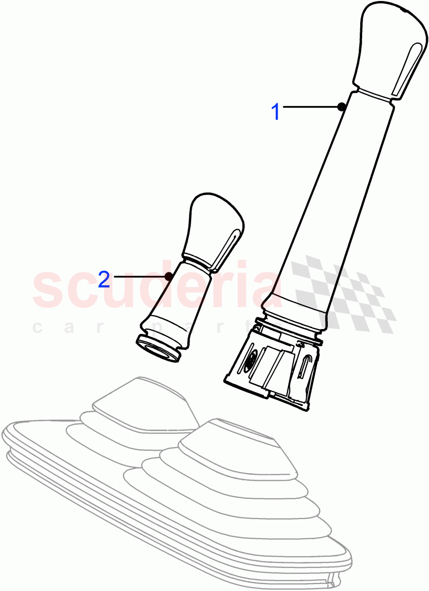 Gear Knobs of Land Rover Land Rover Defender (2007-2016)