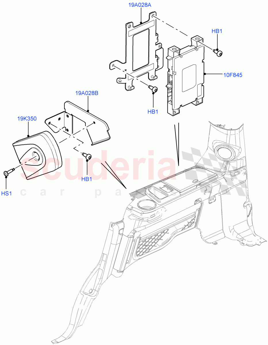 Cellular Phone Installation((V)FROMAA000001) of Land Rover Land Rover Discovery 4 (2010-2016) [3.0 Diesel 24V DOHC TC]