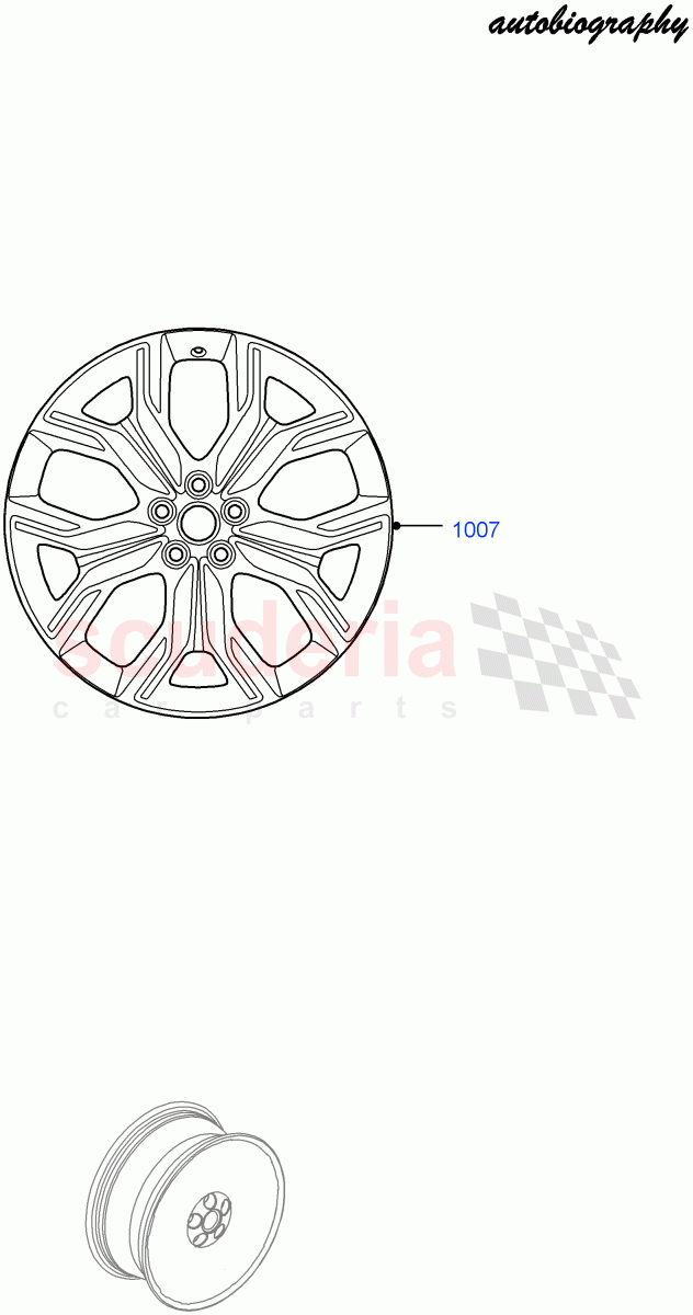 Wheels(Halewood (UK),Autobiography Pack)((V)FROMFH000001) of Land Rover Land Rover Range Rover Evoque (2012-2018) [2.2 Single Turbo Diesel]