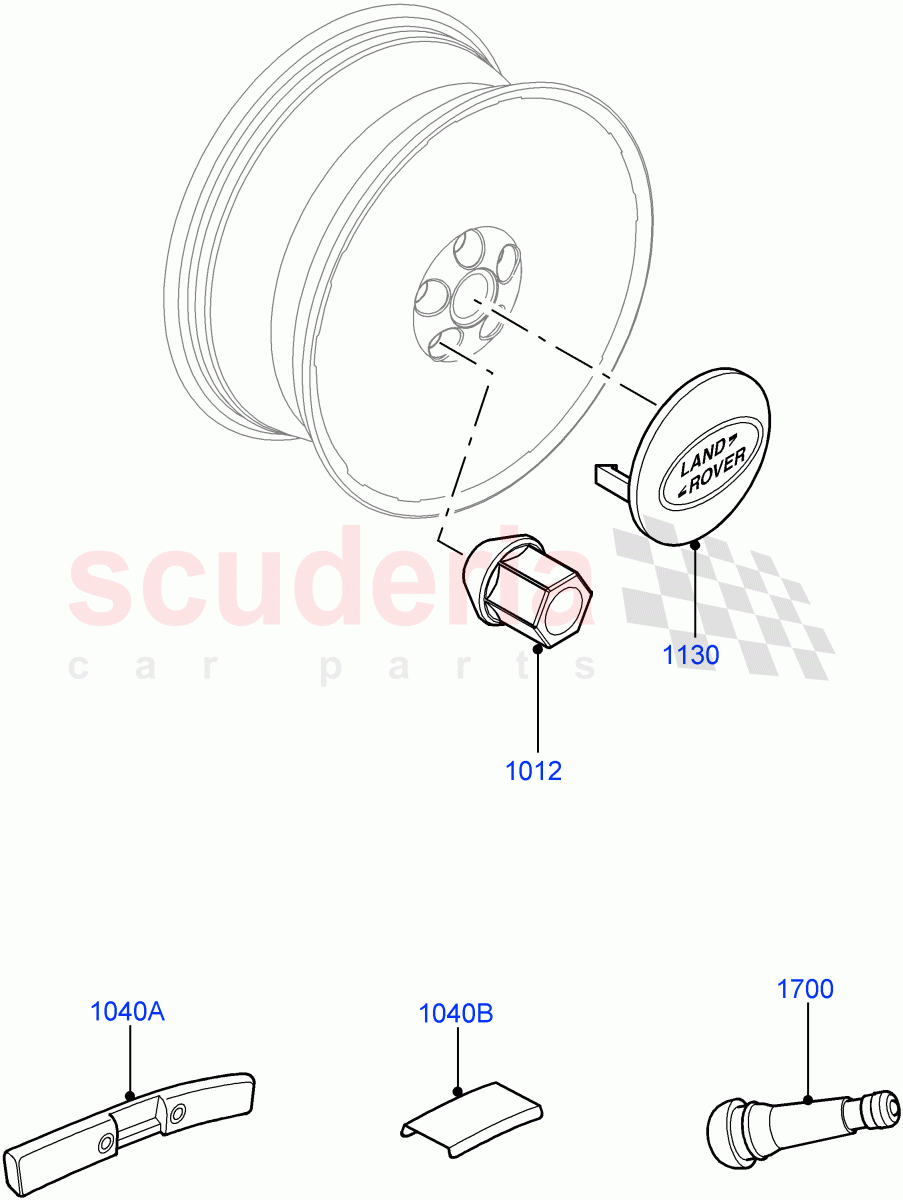 Wheels(Additional Equipment)(Itatiaia (Brazil))((V)FROMGT000001) of Land Rover Land Rover Discovery Sport (2015+) [2.0 Turbo Diesel AJ21D4]