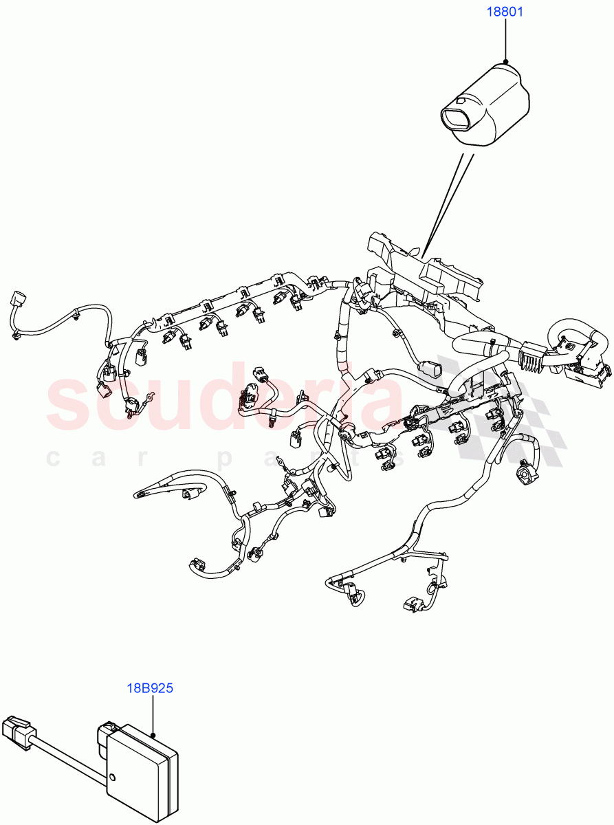 Radio Suppression((V)FROMAA000001) of Land Rover Land Rover Range Rover (2010-2012) [5.0 OHC SGDI SC V8 Petrol]