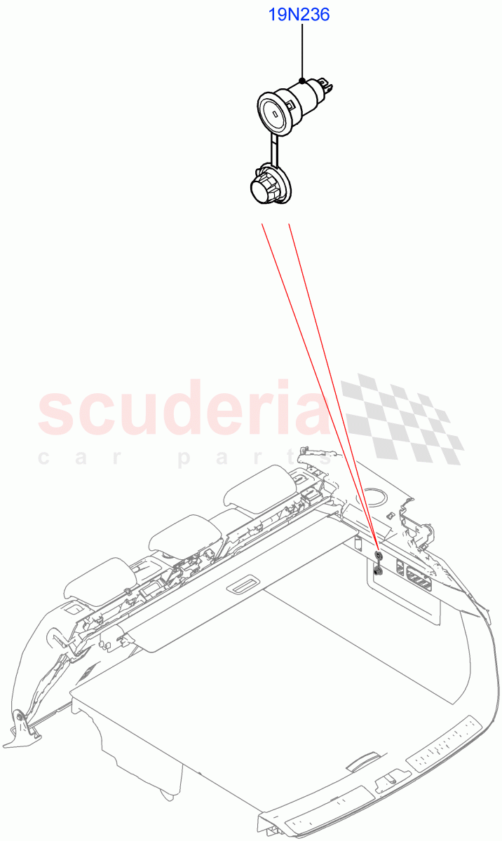 Auxiliary Electrical Power Points of Land Rover Land Rover Range Rover Velar (2017+) [2.0 Turbo Diesel]