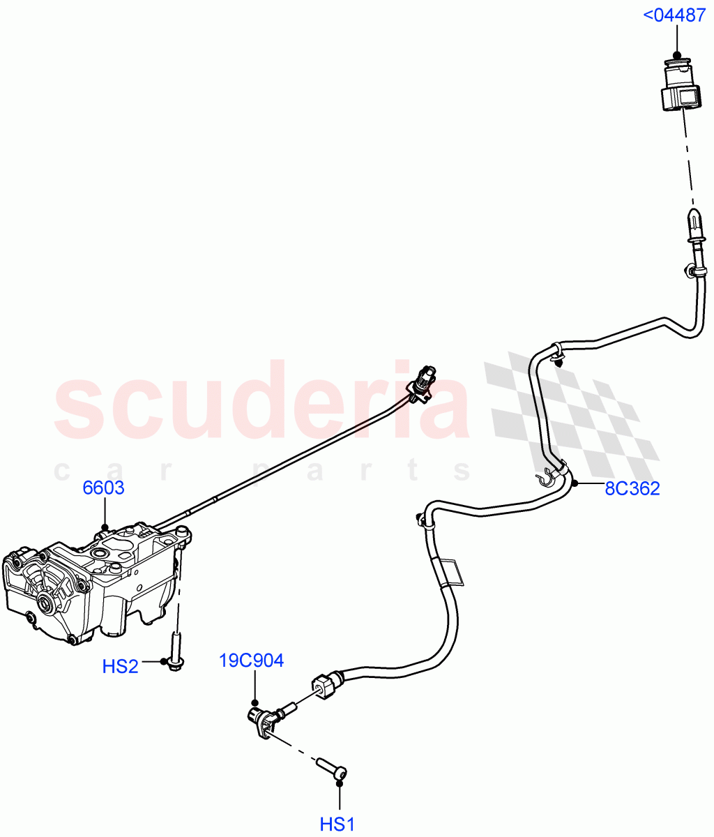 Vacuum Control And Air Injection(Nitra Plant Build)(3.0L AJ20P6 Petrol High)((V)FROML2000001) of Land Rover Land Rover Discovery 5 (2017+) [3.0 I6 Turbo Petrol AJ20P6]