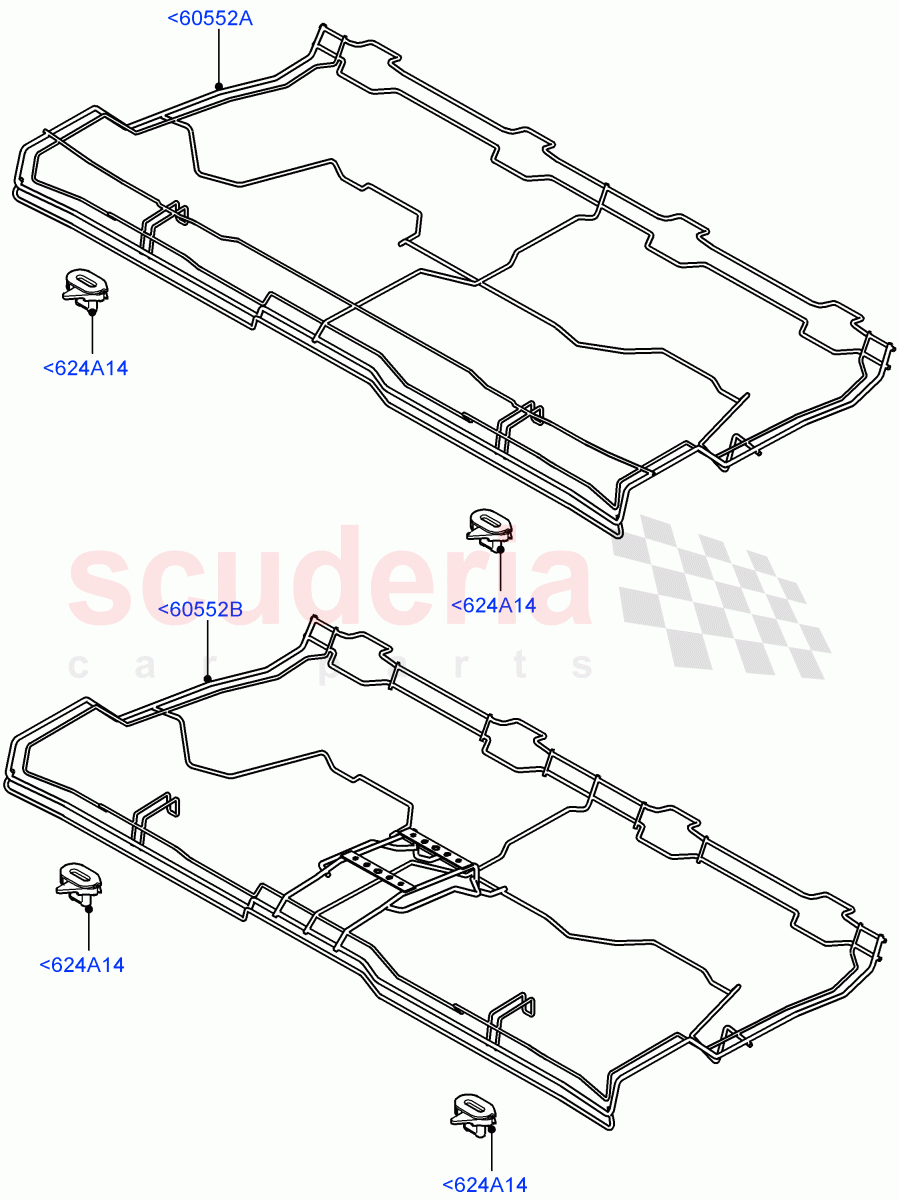 Rear Seat Base(2 Door Convertible,Halewood (UK))((V)FROMGH000001) of Land Rover Land Rover Range Rover Evoque (2012-2018) [2.0 Turbo Petrol GTDI]