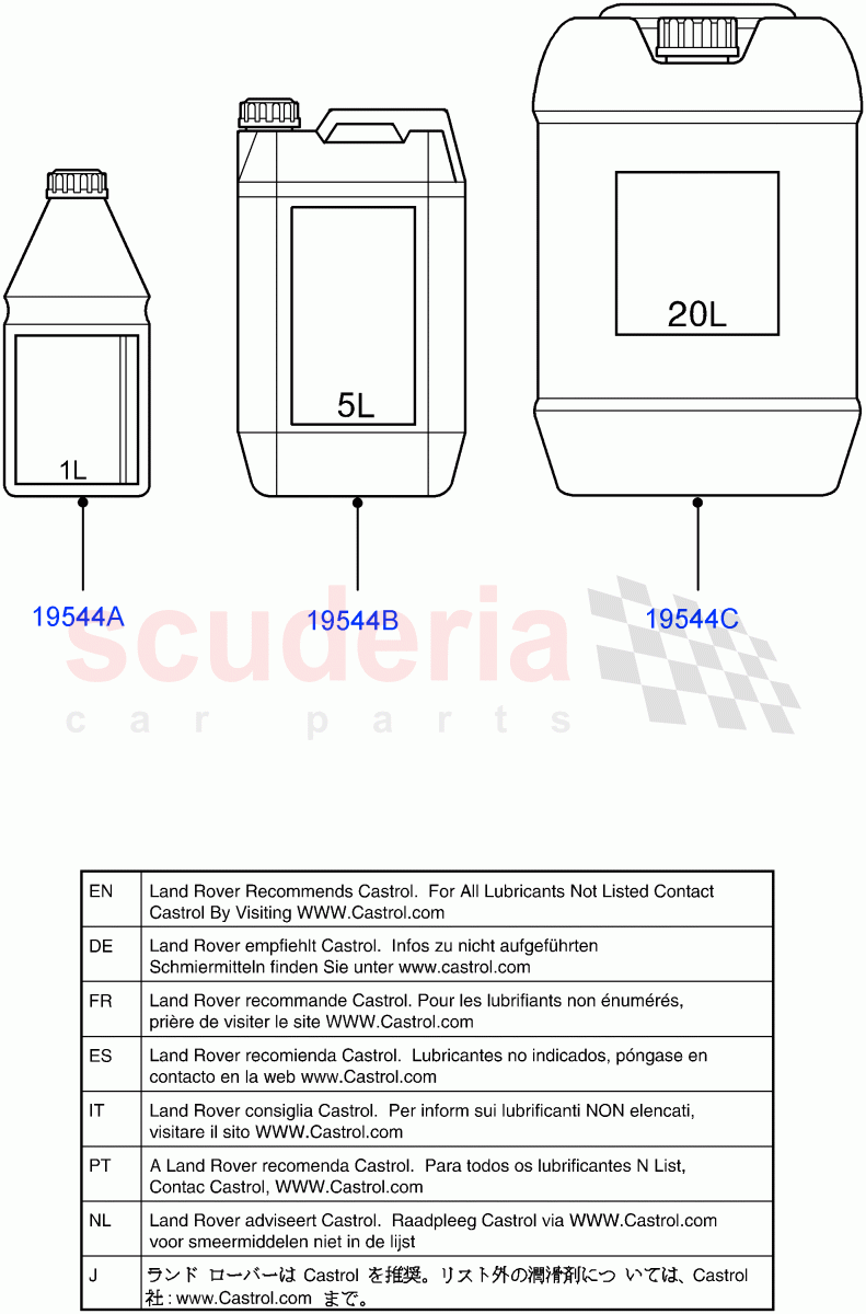 Anti - Freeze(Itatiaia (Brazil))((V)FROMGT000001) of Land Rover Land Rover Discovery Sport (2015+) [2.0 Turbo Petrol AJ200P]