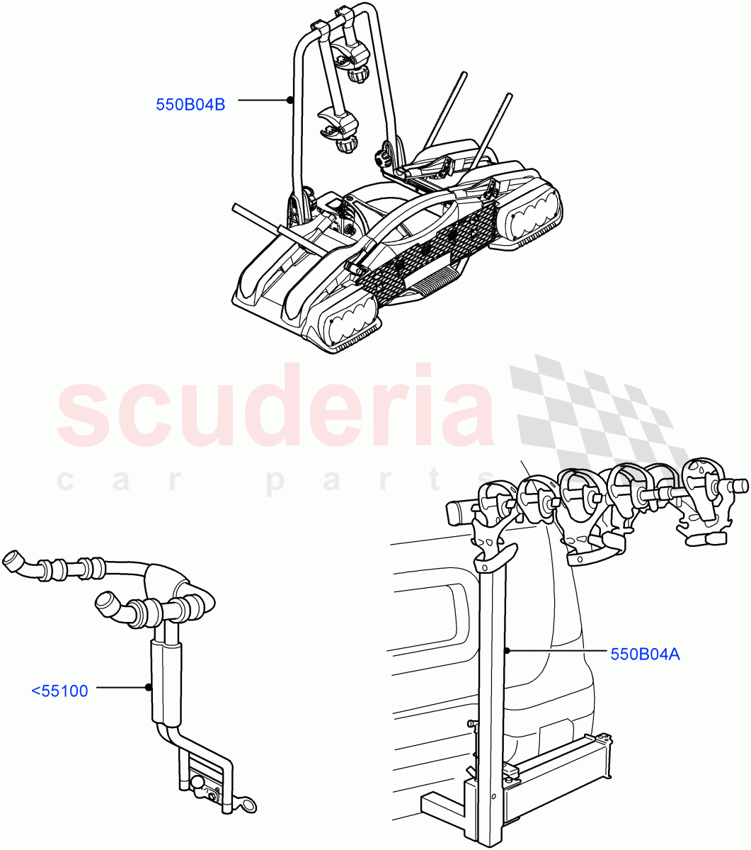 Accessories - Sports And Leisure(Accessory)((V)FROMAA000001) of Land Rover Land Rover Range Rover Sport (2010-2013) [5.0 OHC SGDI NA V8 Petrol]