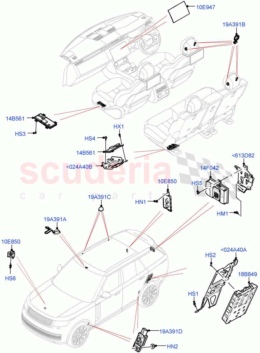 Audio Equipment - Original Fit of Land Rover Land Rover Range Rover (2022+) [3.0 I6 Turbo Diesel AJ20D6]
