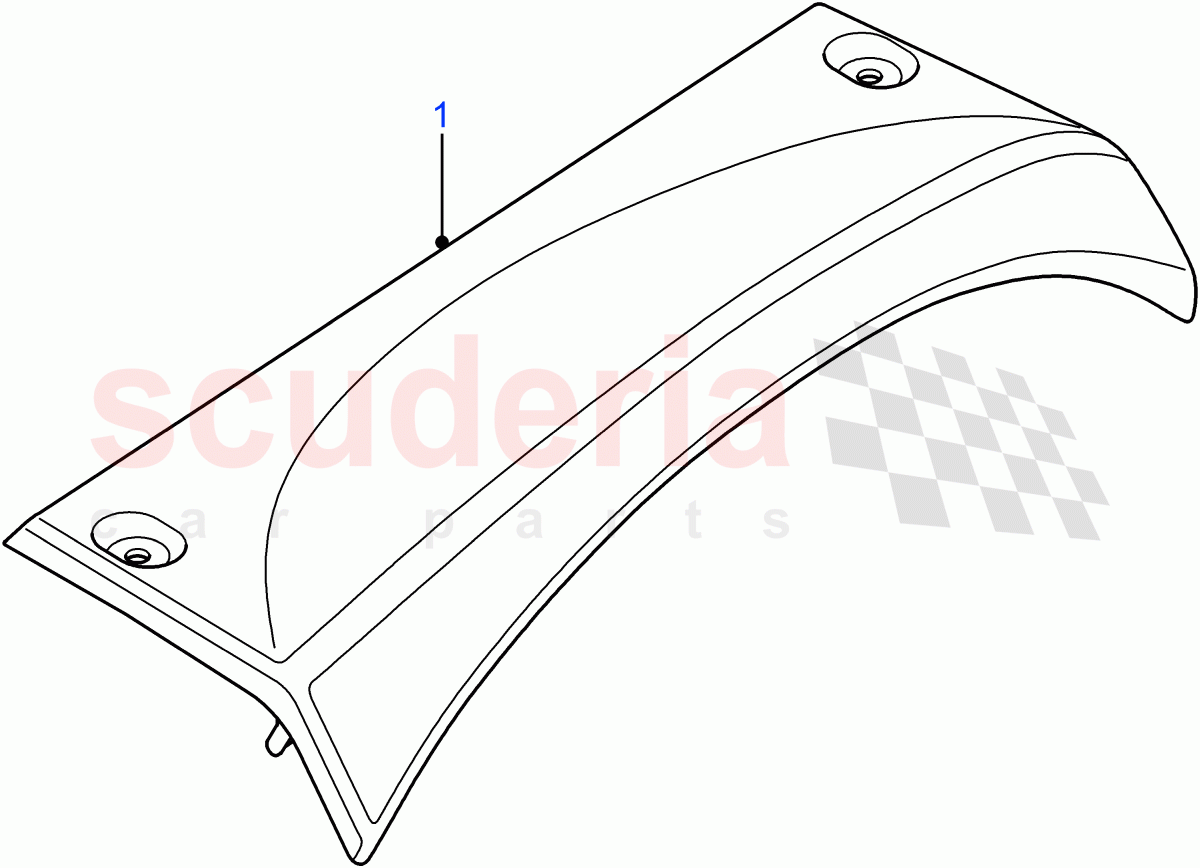 Cowl Instrument Binnacle of Land Rover Land Rover Defender (2007-2016)