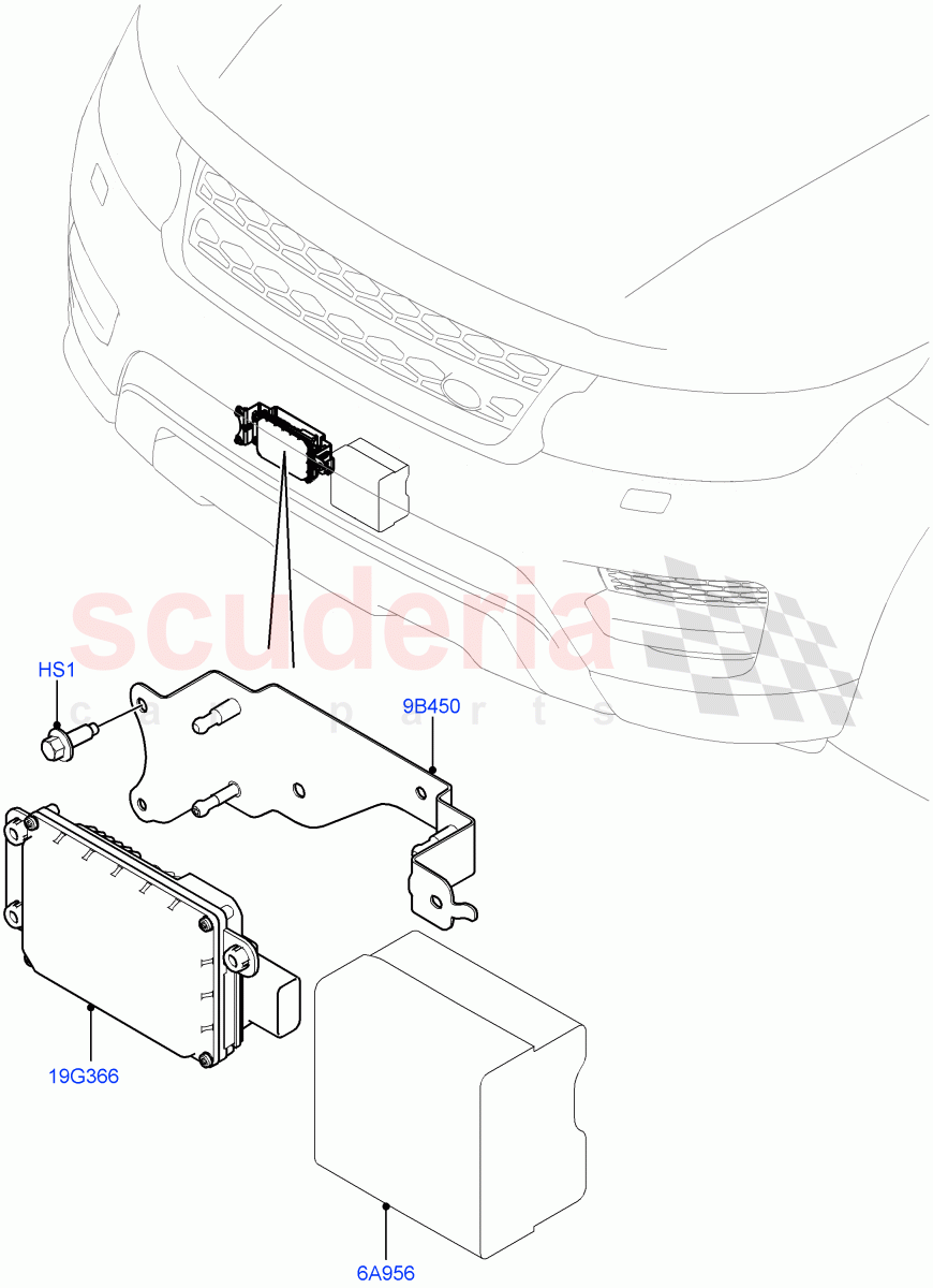 Speed Control(3.0L DOHC GDI SC V6 PETROL,Adaptive Speed Control+Queue Assist,ACC Plus With Queue Assist,ACC + Adaptive Lane Control,ACC + Stop/go)((V)FROMEA000001) of Land Rover Land Rover Range Rover (2012-2021) [3.0 DOHC GDI SC V6 Petrol]