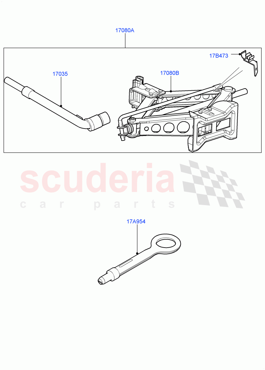 Tools(Changsu (China))((V)FROMFG000001) of Land Rover Land Rover Discovery Sport (2015+) [2.0 Turbo Petrol GTDI]