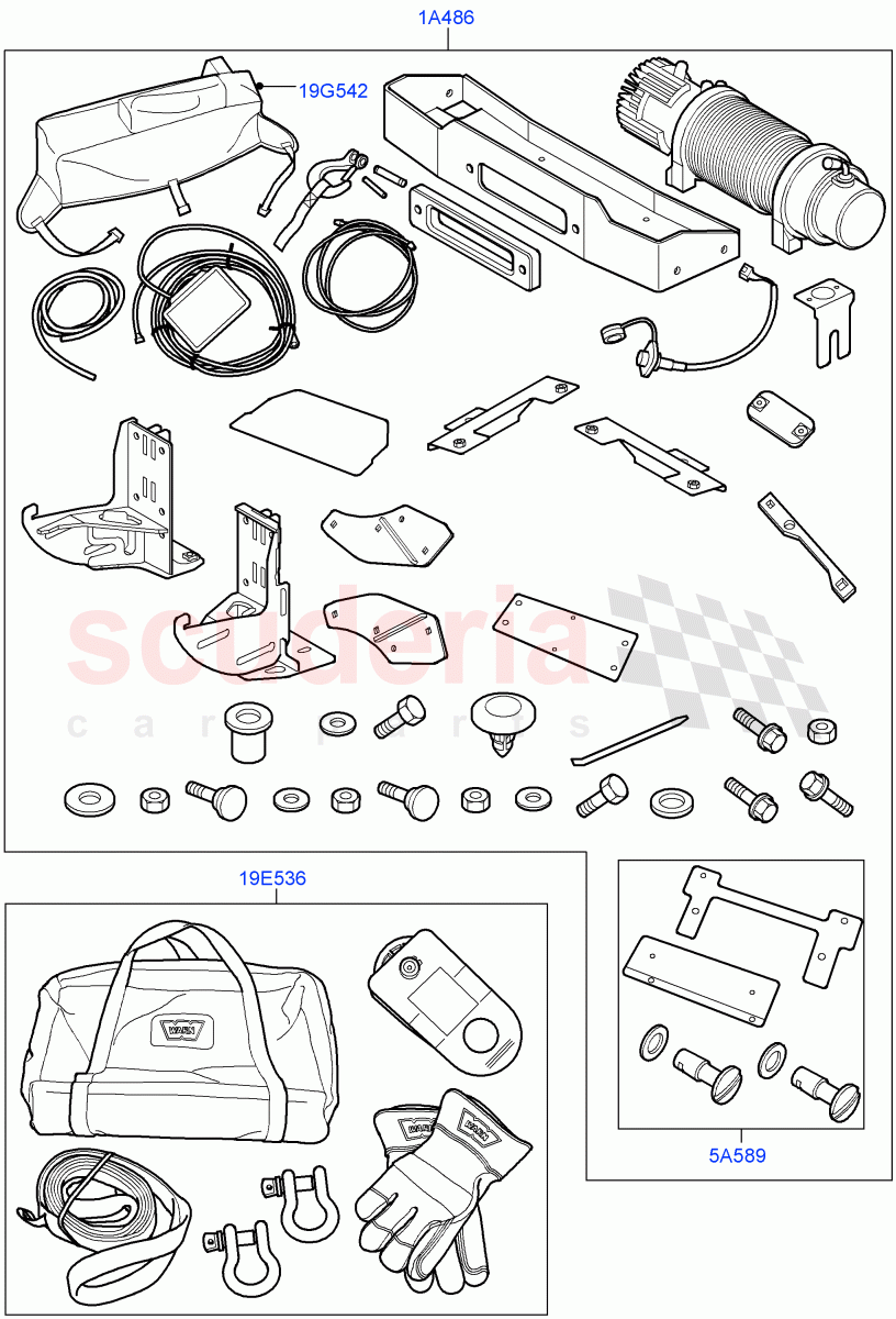 Emergency And Safety Equipment(External, Accessory)((V)FROMAA000001) of Land Rover Land Rover Discovery 4 (2010-2016) [3.0 DOHC GDI SC V6 Petrol]