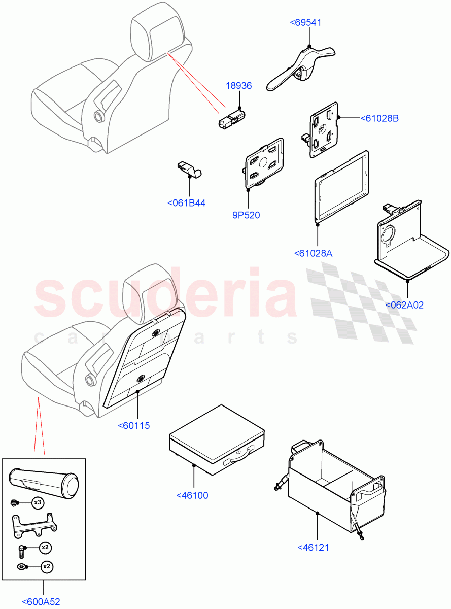 Storage (Accessory) of Land Rover Land Rover Range Rover Sport (2014+) [4.4 DOHC Diesel V8 DITC]