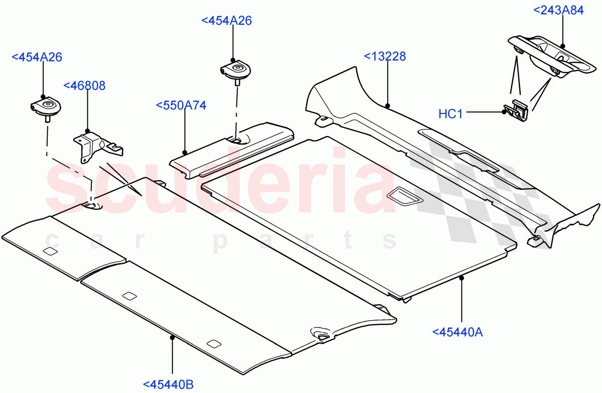 Load Compartment Trim(Floor)((V)FROMAA000001) of Land Rover Land Rover Range Rover Sport (2010-2013) [3.6 V8 32V DOHC EFI Diesel]