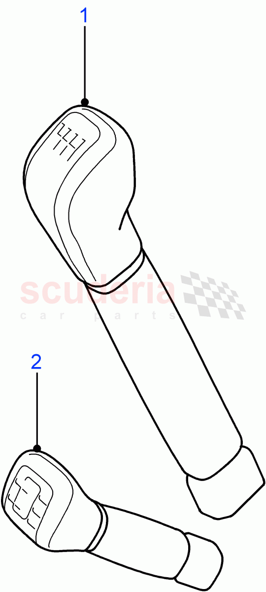 Gear Knobs of Land Rover Land Rover Defender (2007-2016)