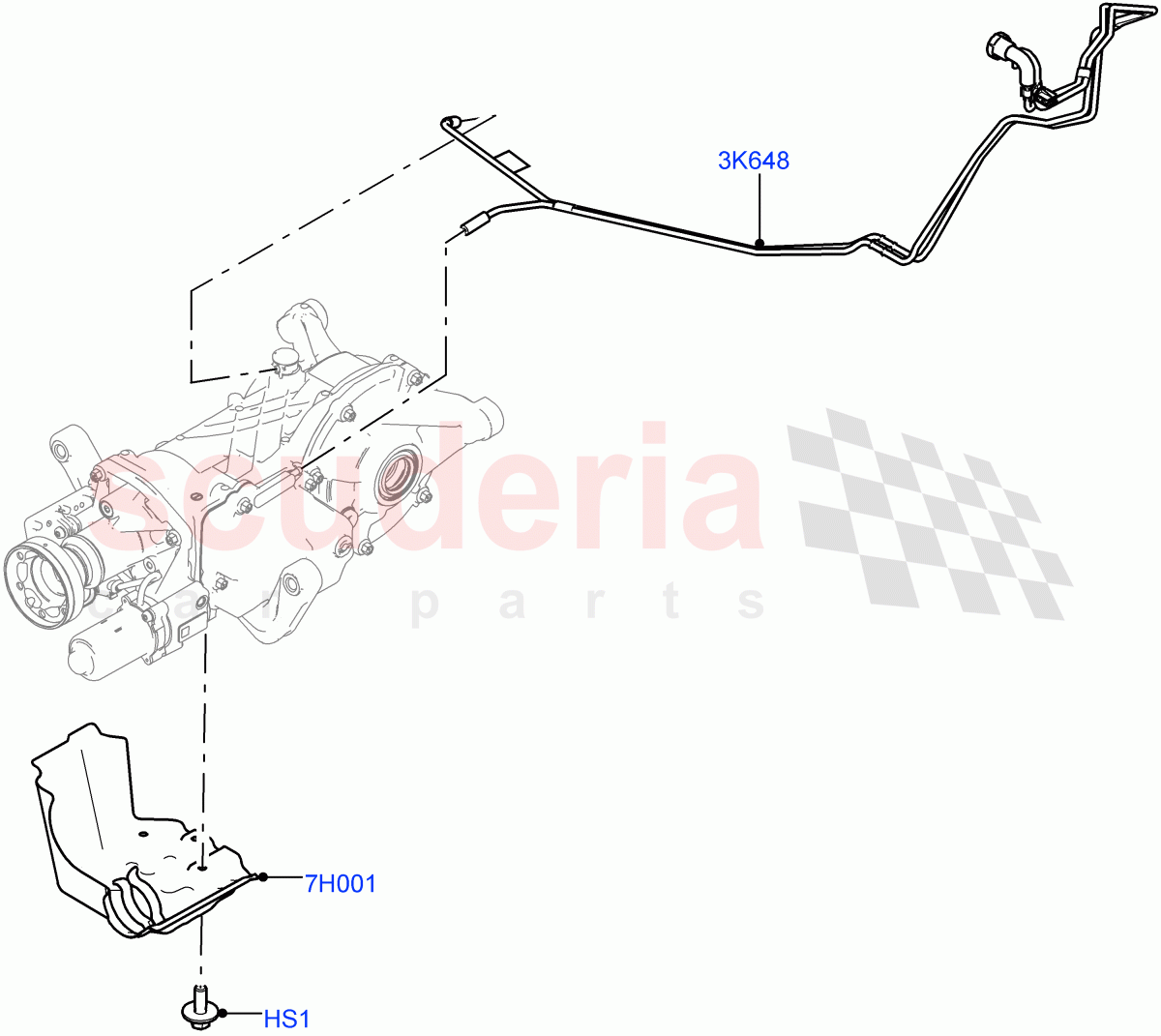 Rear Axle (Changsu (China), Efficient Driveline) ((V) FROMGG134738) of Land Rover Land Rover Range Rover Evoque (2012-2018) [2.0 Turbo Petrol GTDI]