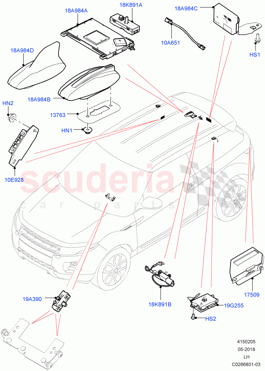Aerial (Itatiaia (Brazil)) ((V) FROMGT000001) of Land Rover Land Rover Range Rover Evoque (2012-2018) [2.0 Turbo Petrol GTDI]