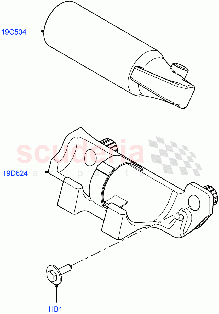 Emergency And Safety Equipment (With Fire Extinguisher) of Land Rover Land Rover Defender (2020+) [3.0 I6 Turbo Diesel AJ20D6]