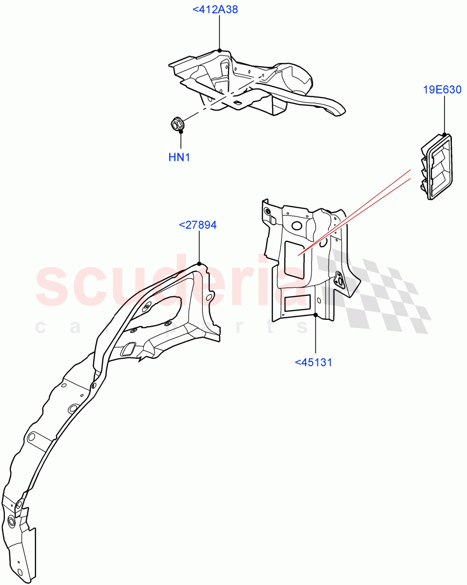 Side Panels - Outer(Cut Panels)(3 Door,Halewood (UK),5 Door) of Land Rover Land Rover Range Rover Evoque (2012-2018) [2.0 Turbo Diesel]