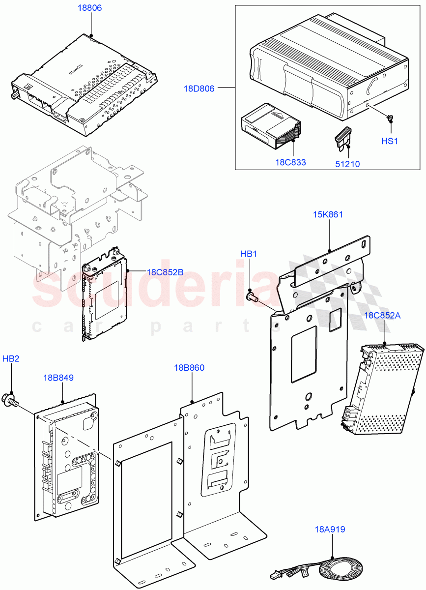 Audio Equipment - Original Fit((V)FROMAA000001) of Land Rover Land Rover Range Rover (2010-2012) [5.0 OHC SGDI SC V8 Petrol]